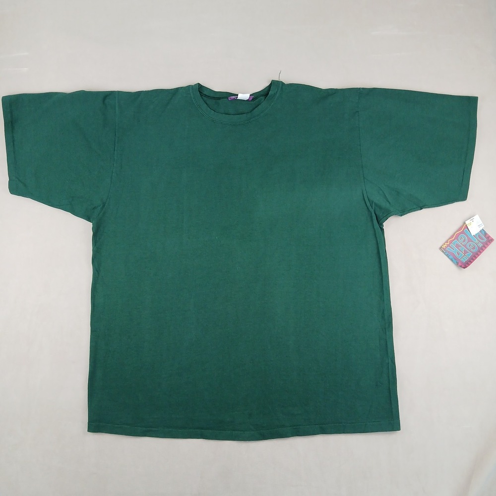 Vintage MTO XL Mens T Shirt Boxy Drop Shoulder USA NWT 25x39 Oversized 90s
